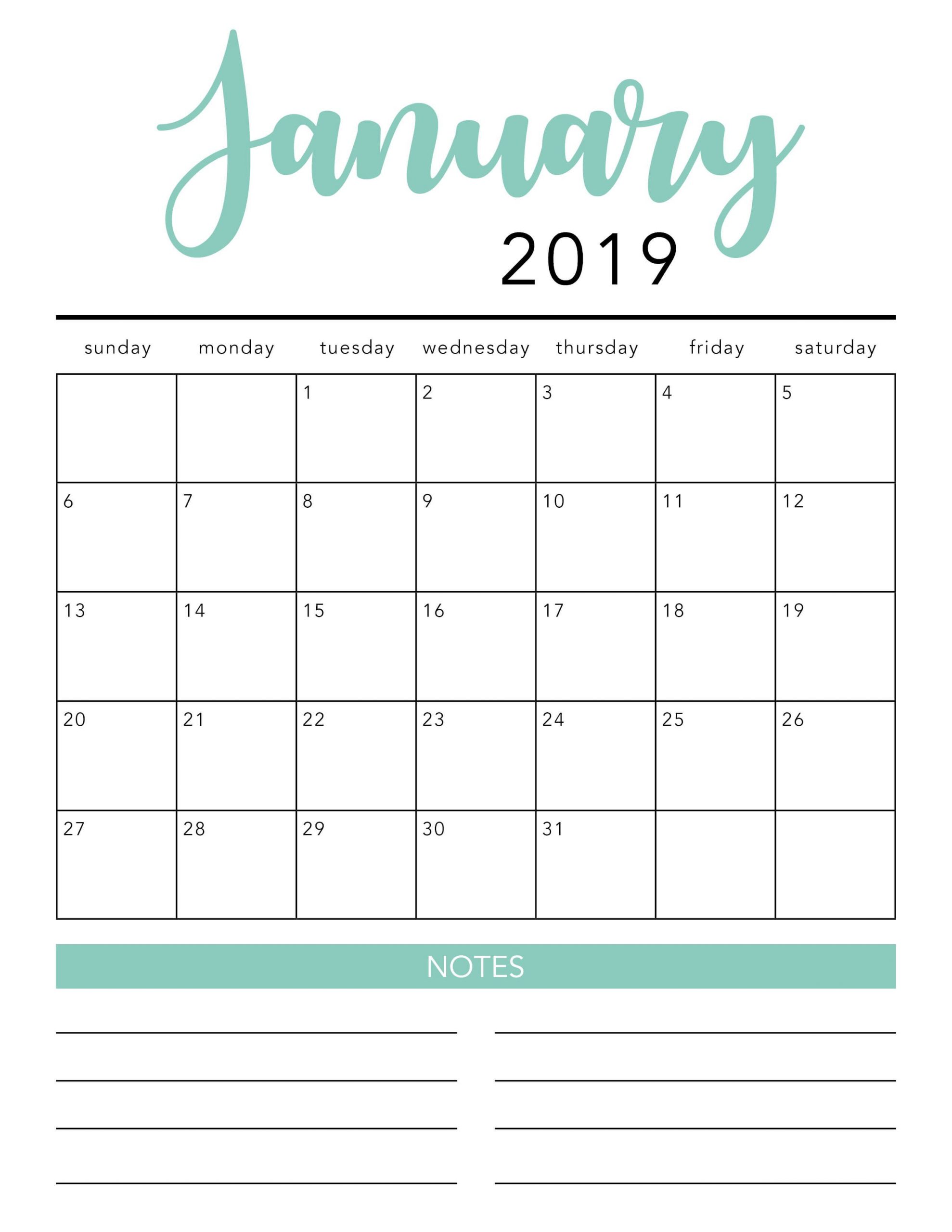 002 Free Blank Calendar Template Singular Ideas Monthly