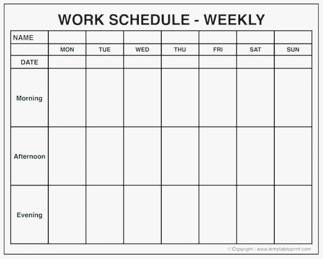 009 Weekly Calendar Template With Times One Week Excel