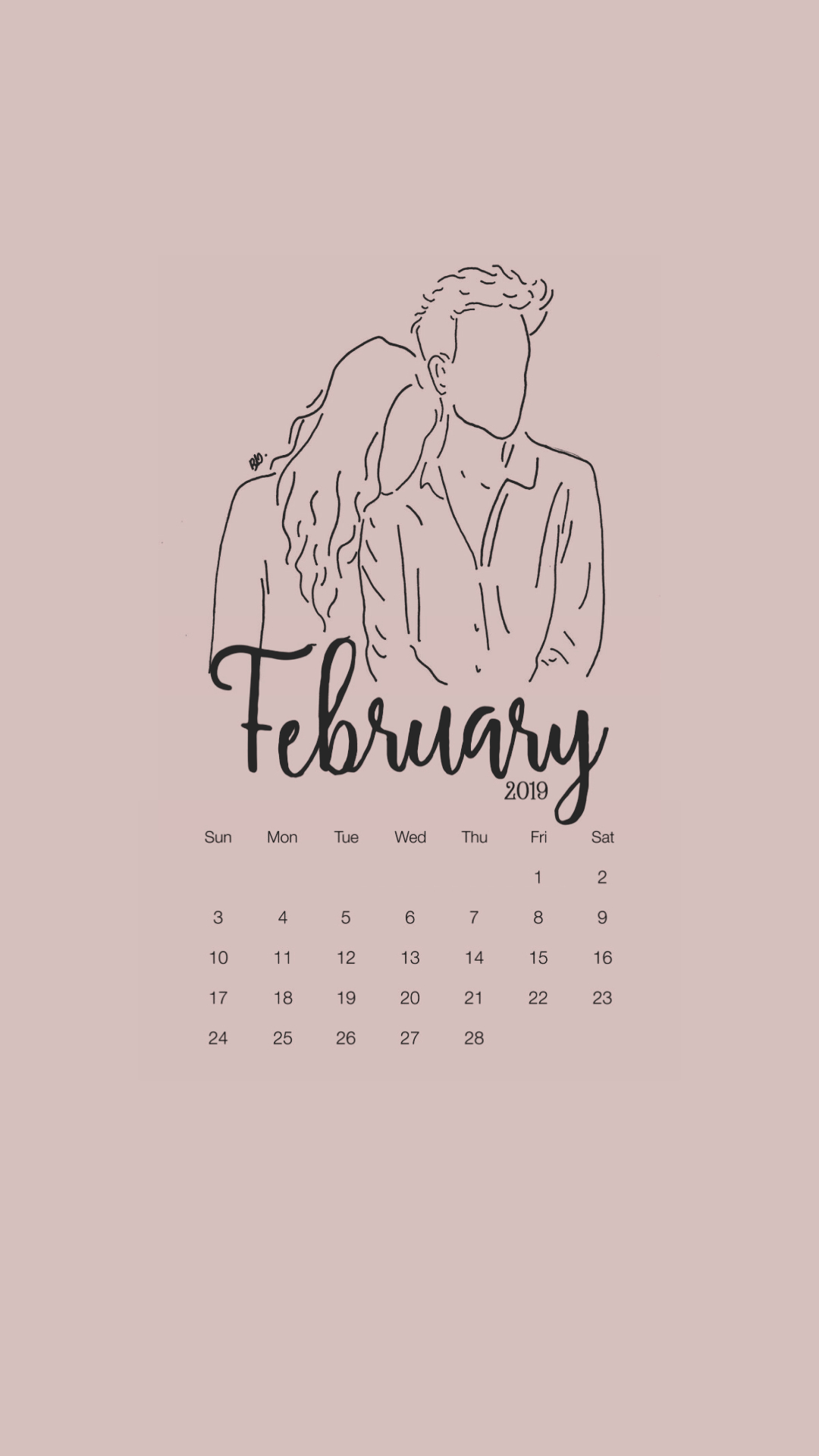 2019 Calendar Printable | Tumblr