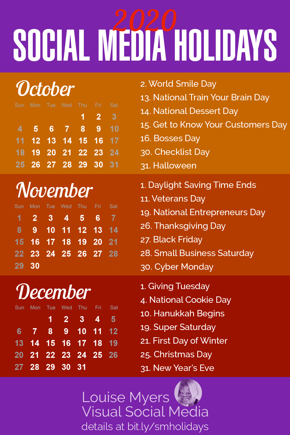 84 Social Media Holidays You Need In 2020: Indispensable!