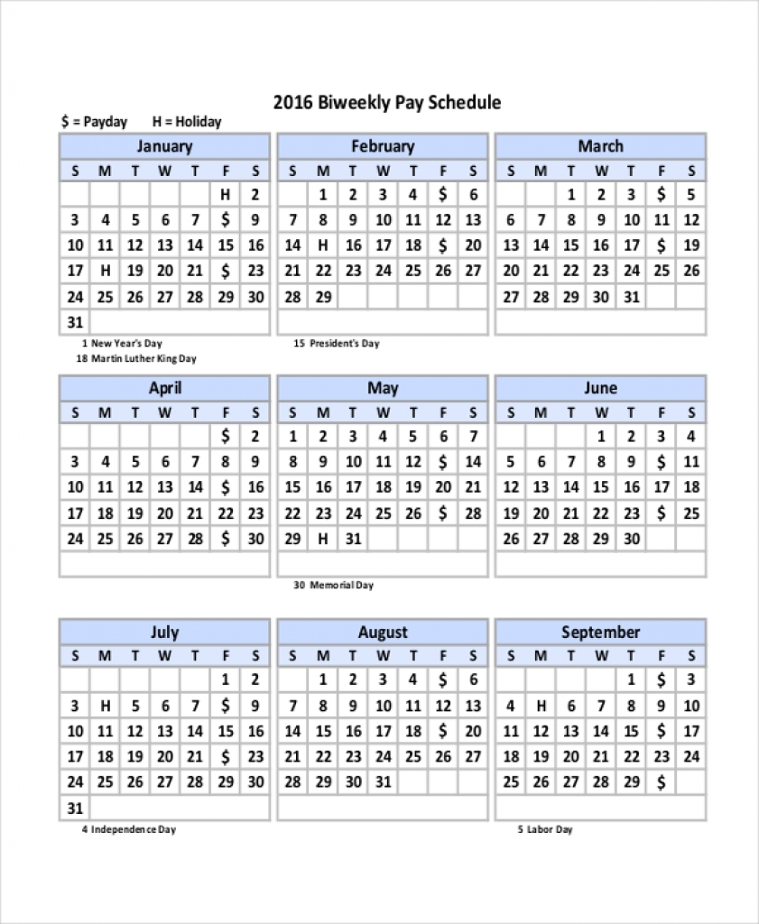 Biweekly Pay Periods 2020 | Payroll Calendars