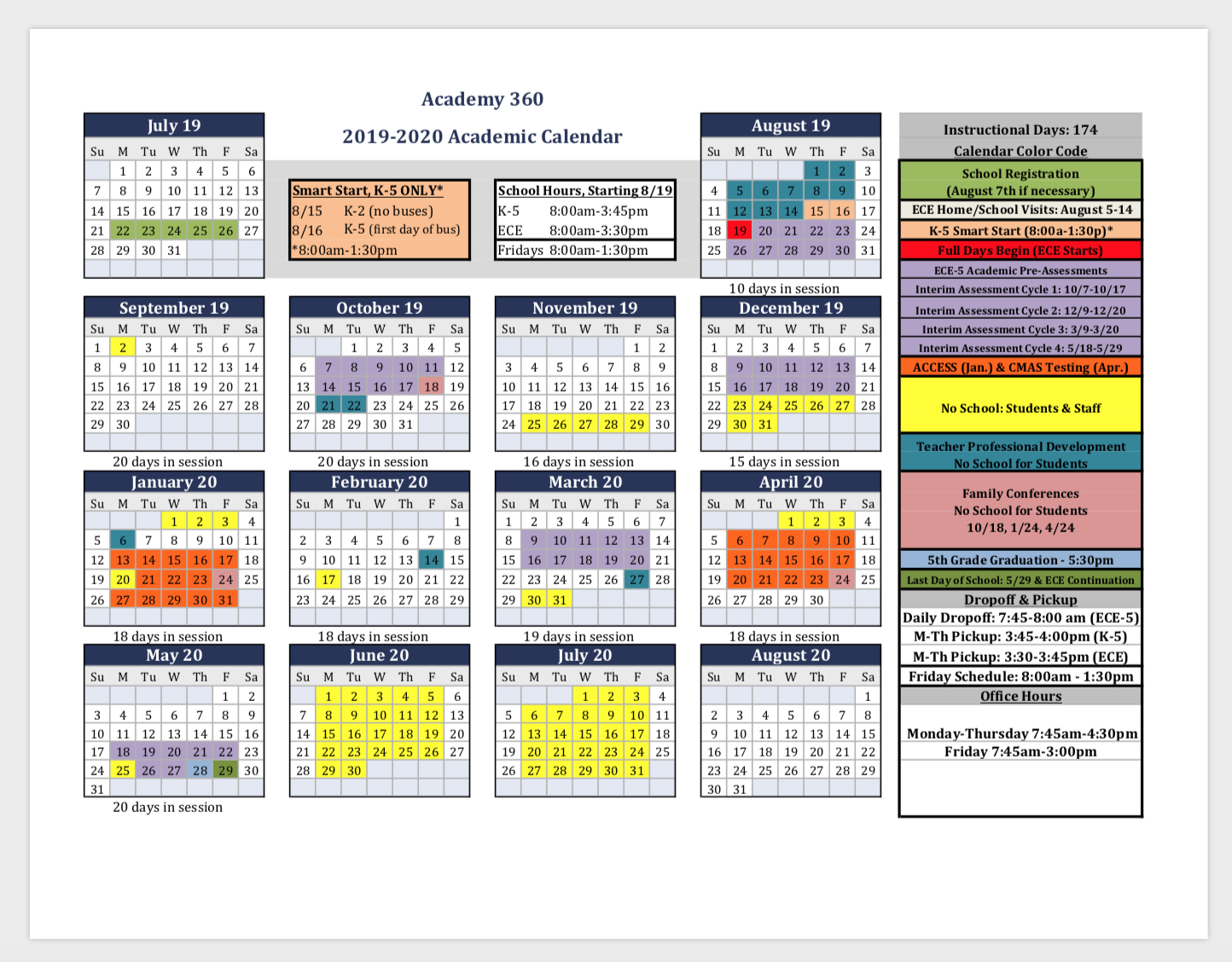 Calendar With Special Days 2020 | Calendar Template