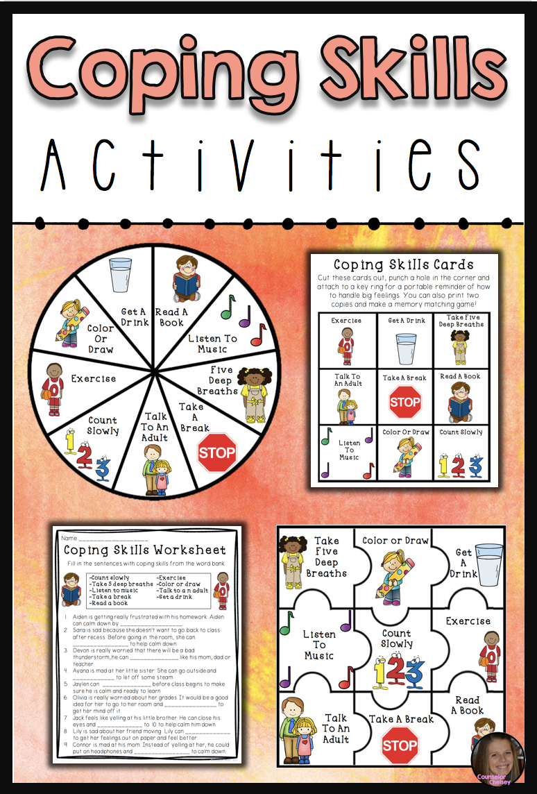 Coping Skills Activities | Counseling Ideas | Coping Skills