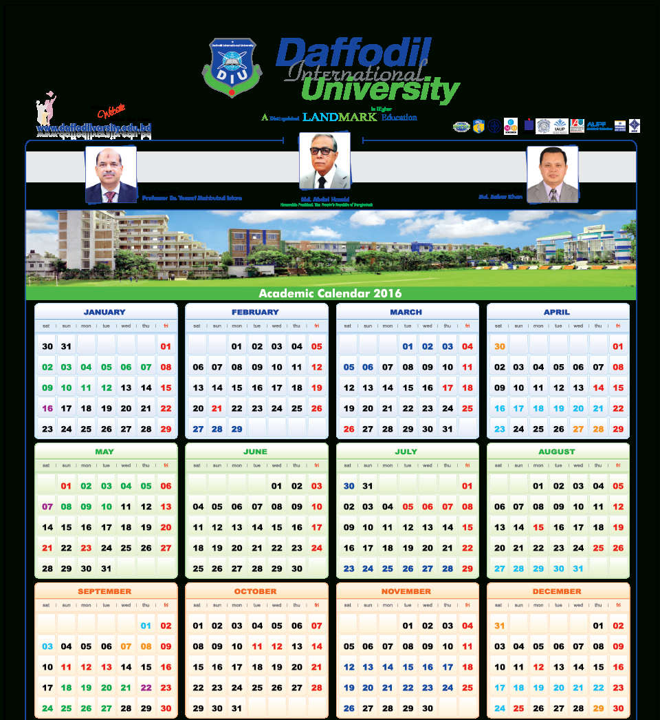Diu Academic Calendar