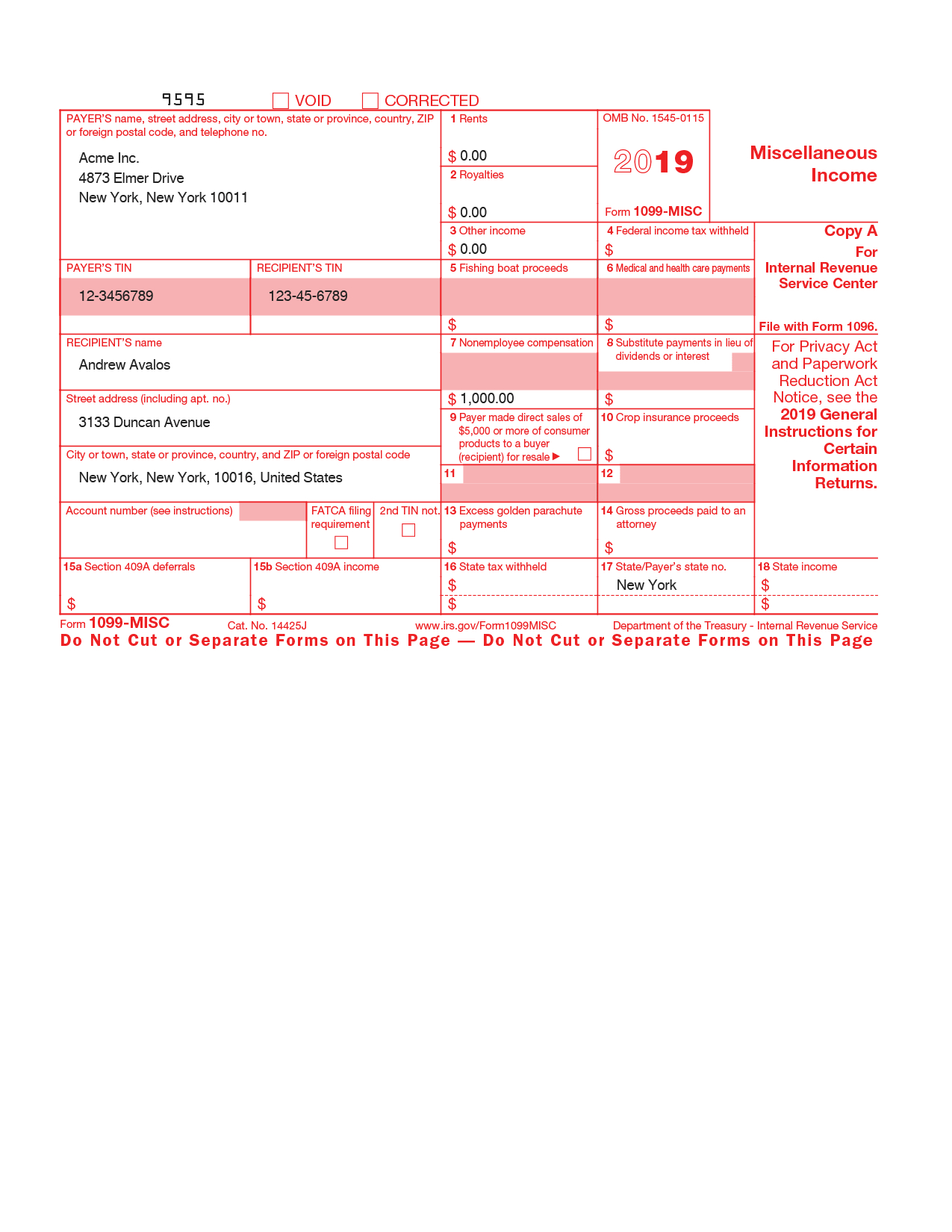 Form 1099-Misc