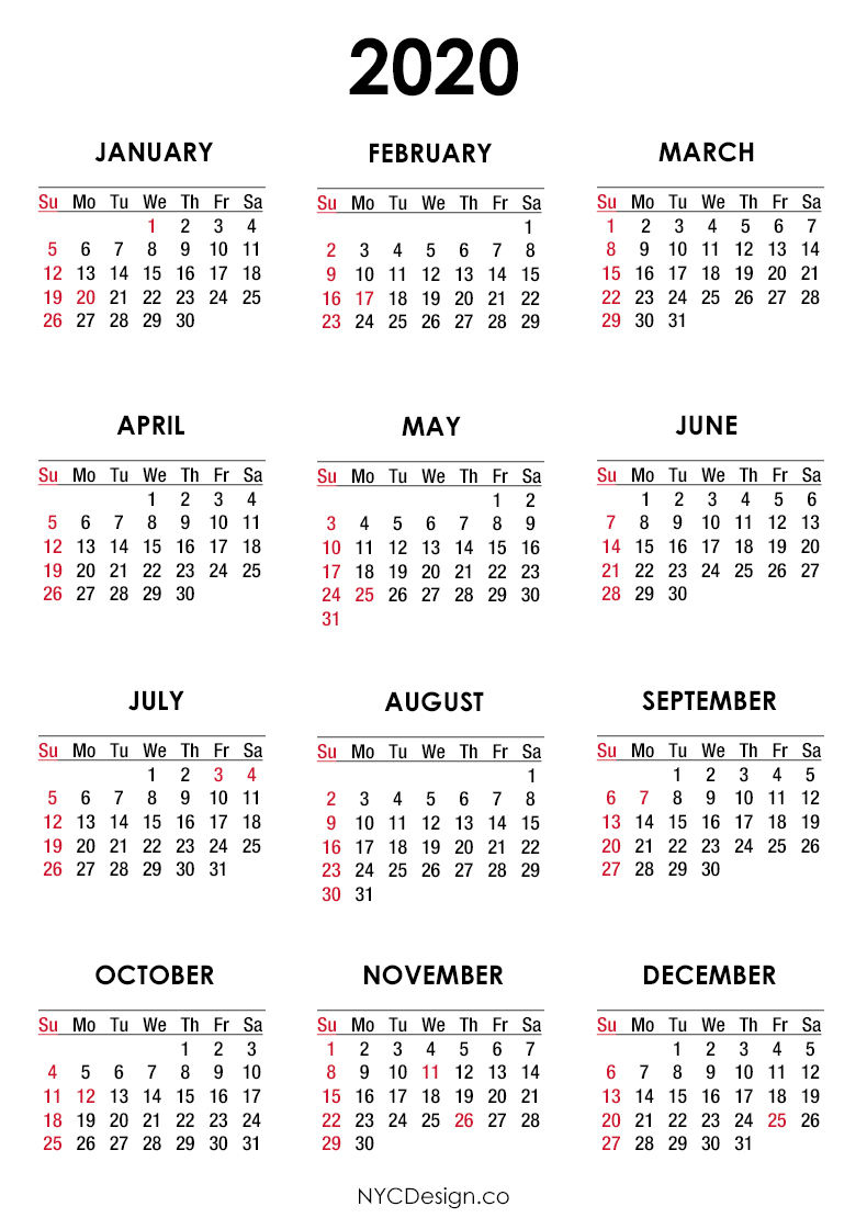Get Here 2020 Calendar With Holidays Usa - Dragon Ball