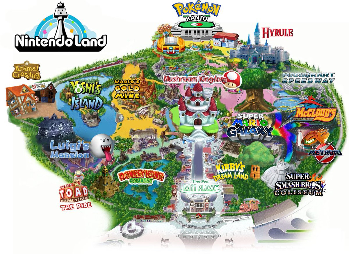 Metroid Mike 64 On Twitter: &quot;universal Studios Nintendo Land