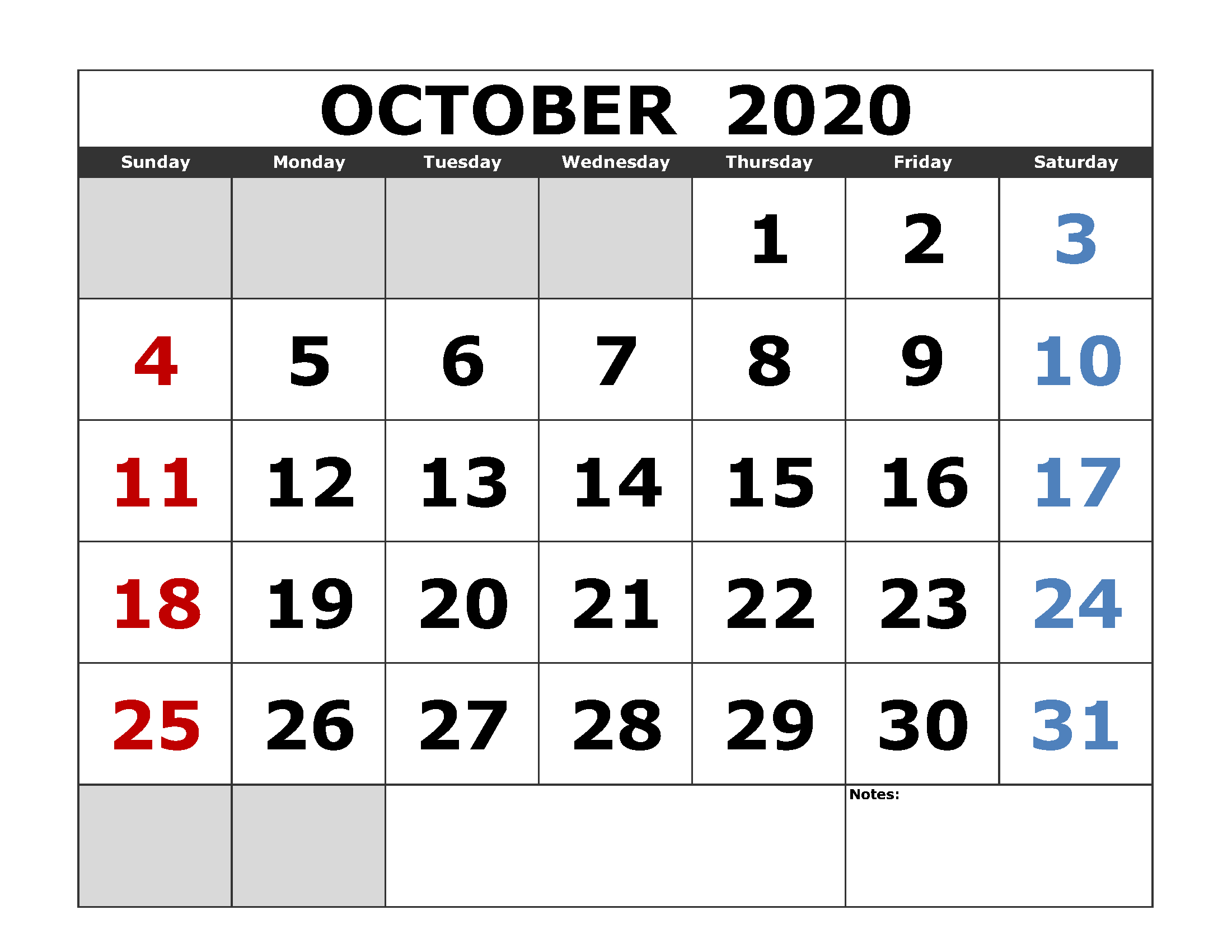 October 2020 Calendar Printable Tips You Will Read This Year