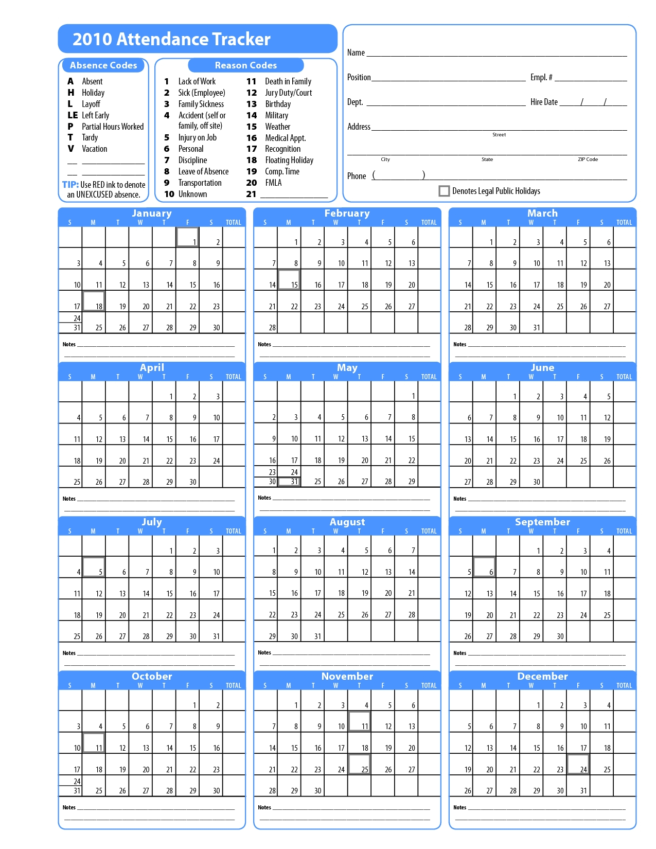 Reading Week Ryerson 2020 - Calendar Inspiration Design