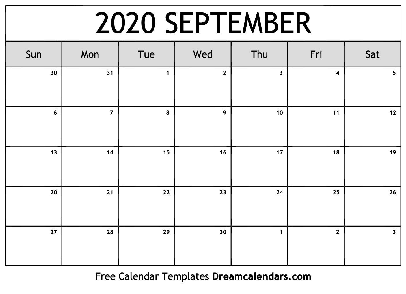 September 2020 Calendar Wallpapers - Top Free September 2020