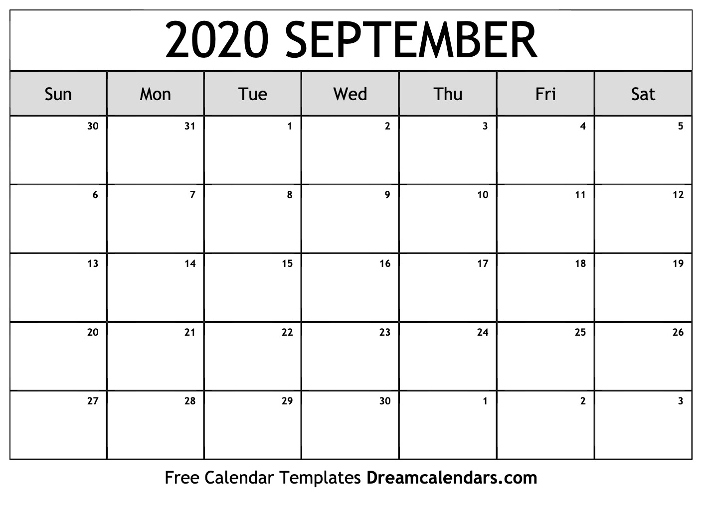 September 2020 Calendar With Holidays - Togo.wpart.co