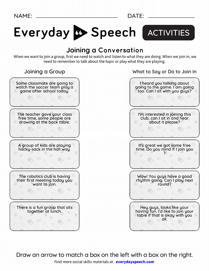 free-social-skills-worksheets