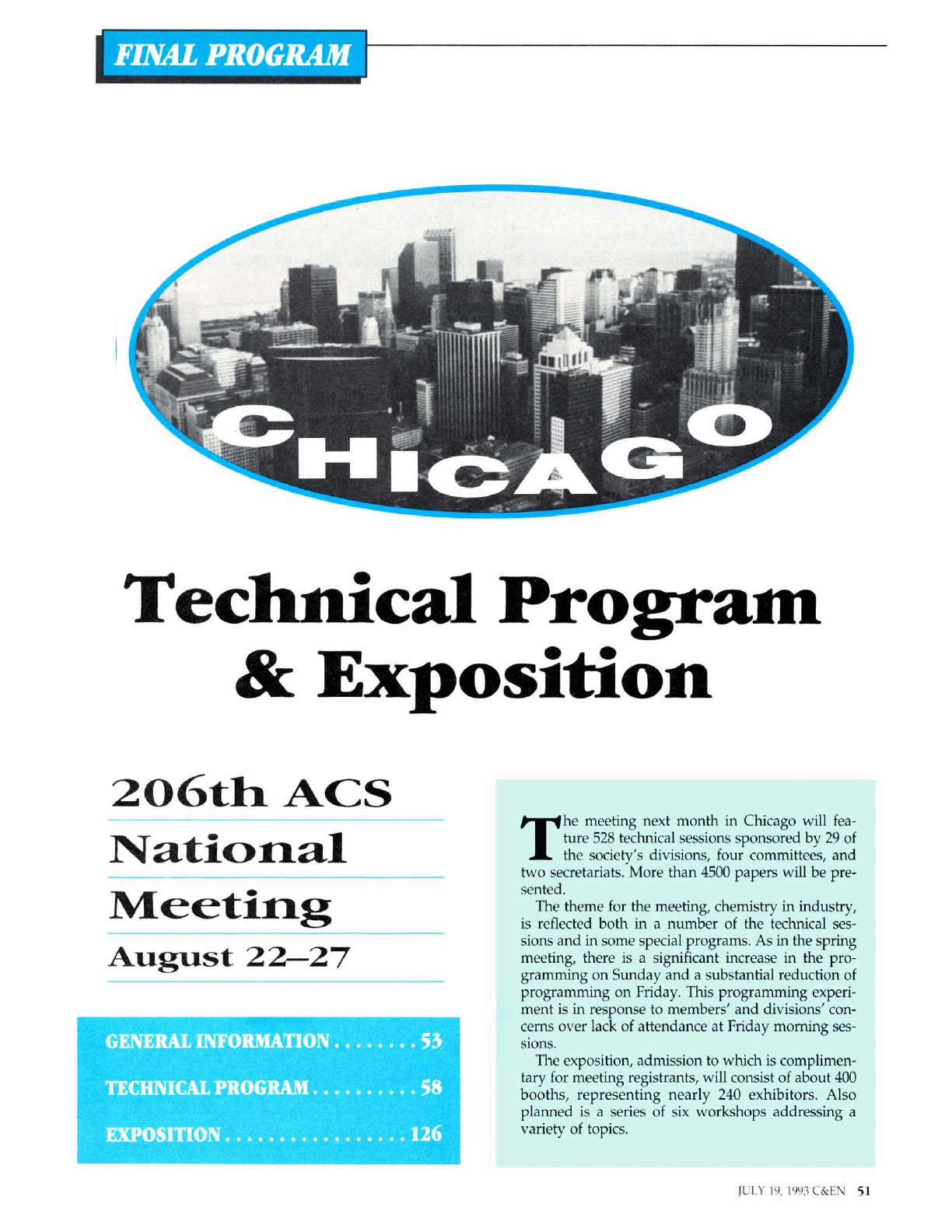 Technical Program &amp; Exposition