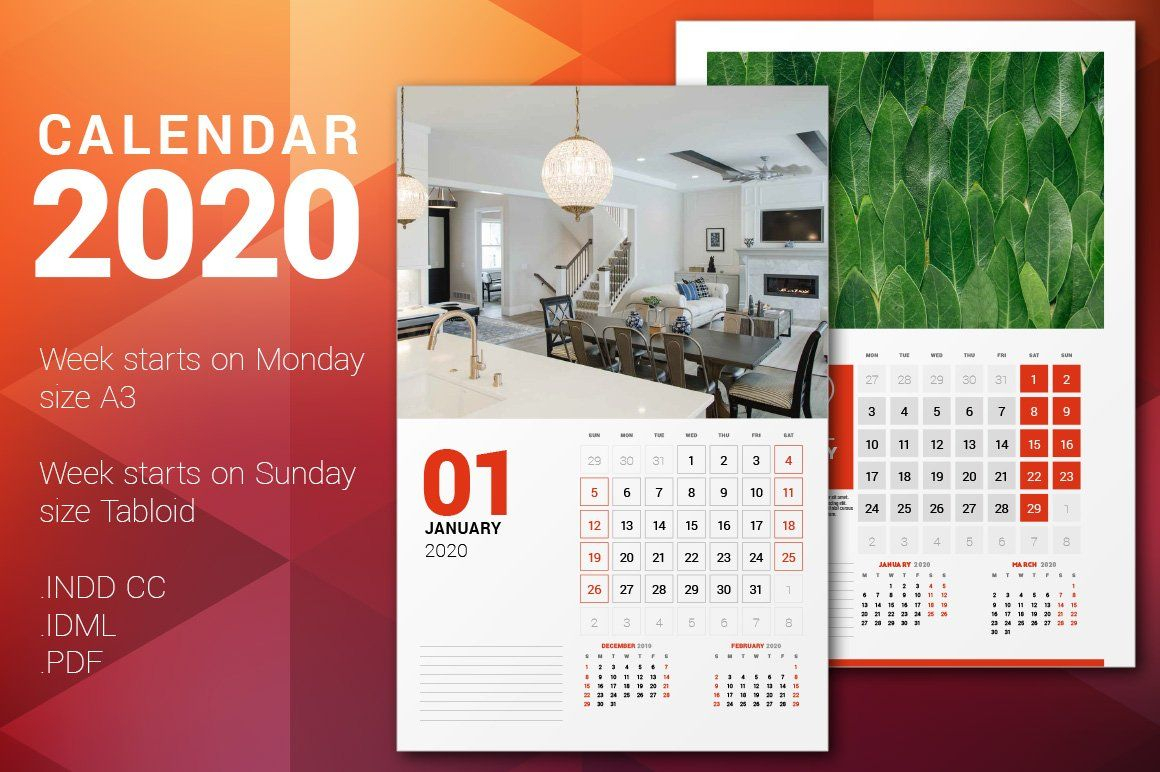 Wall Calendar 2020 Calendar Poster , #affiliate, #calendar