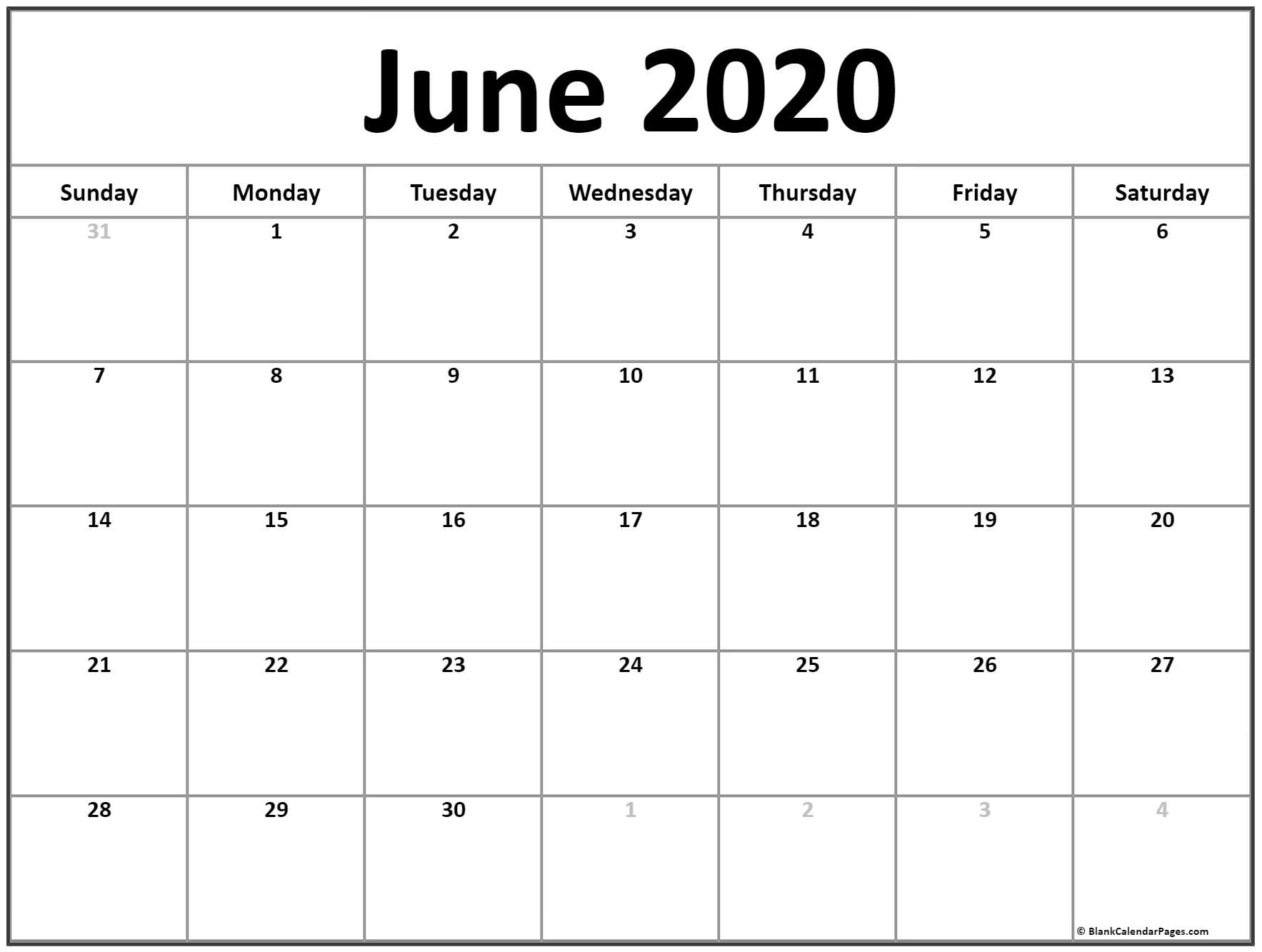 Write In Calendar 2020 - Togo.wpart.co