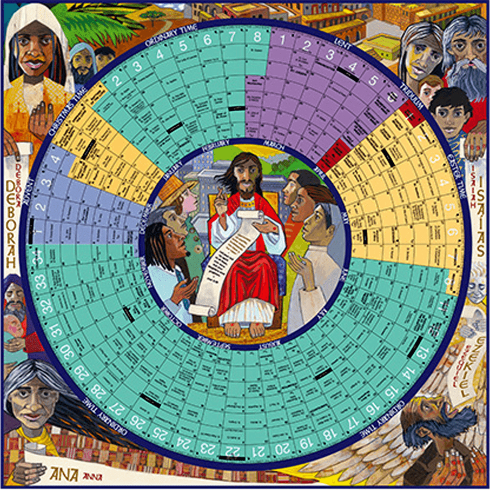 Year Of Grace Liturgical Calendar: 2020 Laminated Poster Edition | Aquinas  And More Catholic Gifts