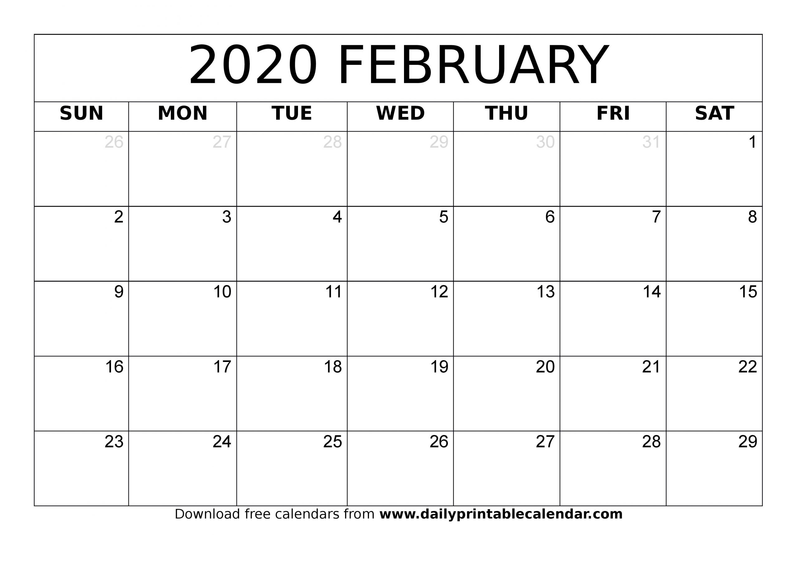 Pick 2020 Calendar Printable Template Calendar Printables Free Blank