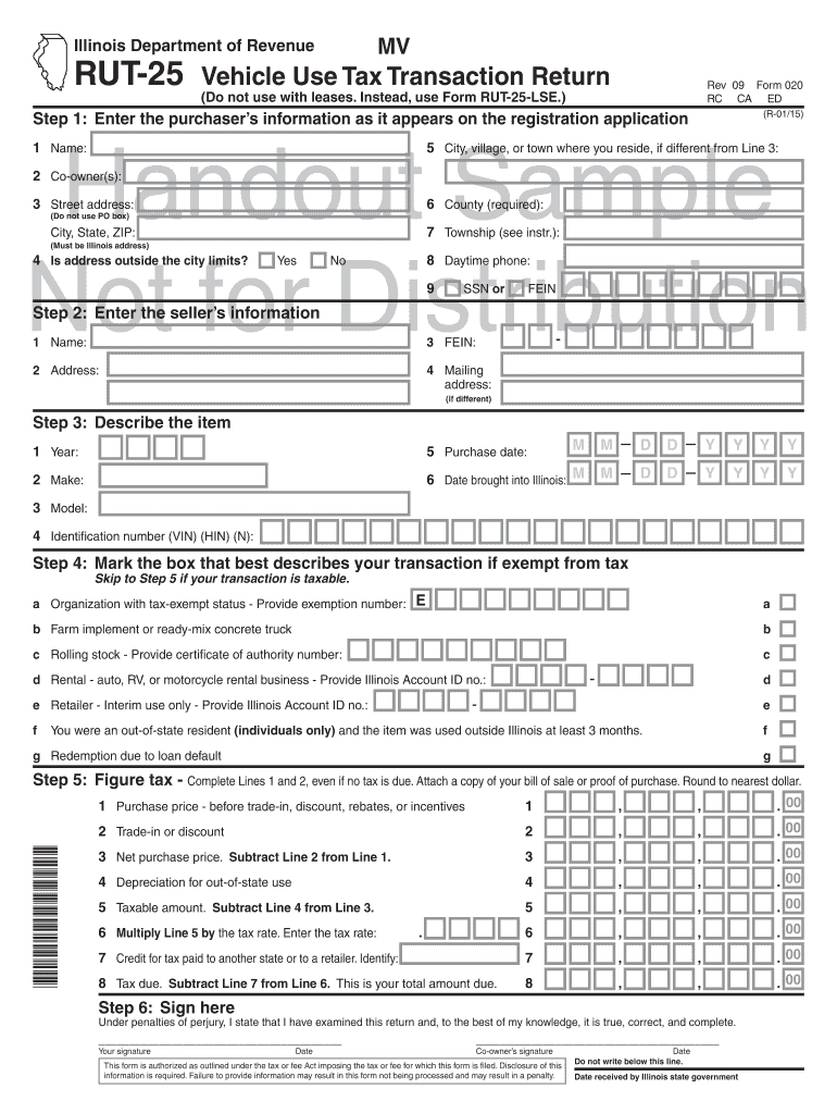 Rut 25 Printable Form - Fill Online, Printable, Fillable