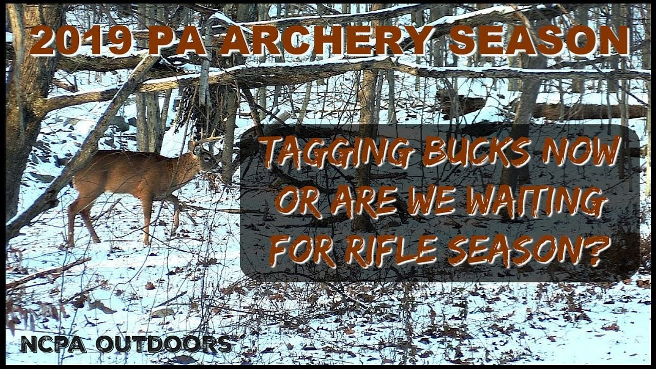 2019 Pa Archery Season - Youtube