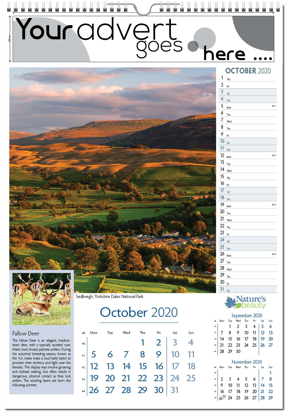 2020 Deer Rut Calendar | Calendar Printable Free
