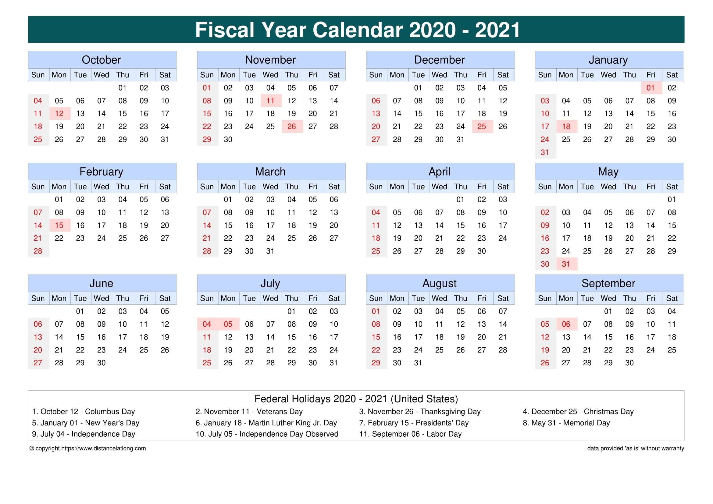 2021 19 Financial Calendar Printable – Template Calendar