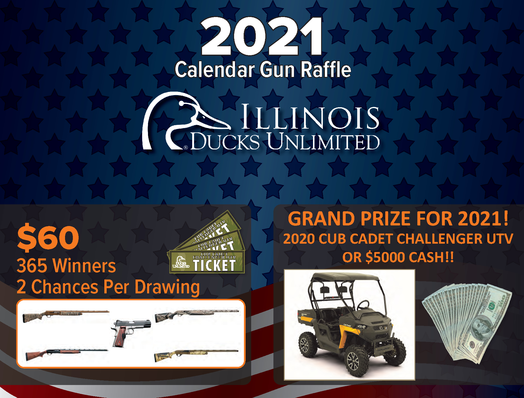 2021 Illinois Calendar Gun Raffle