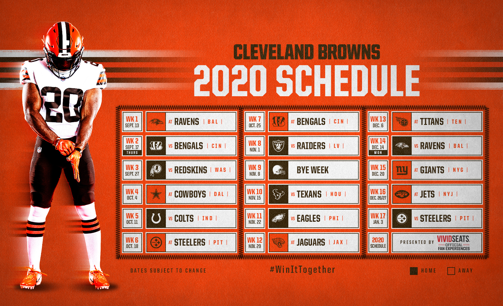 Browns Schedule Downloads | Cleveland Browns