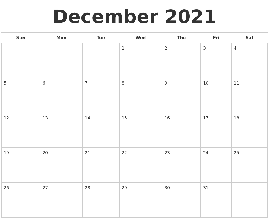 Calendar October November December 2021 – Template