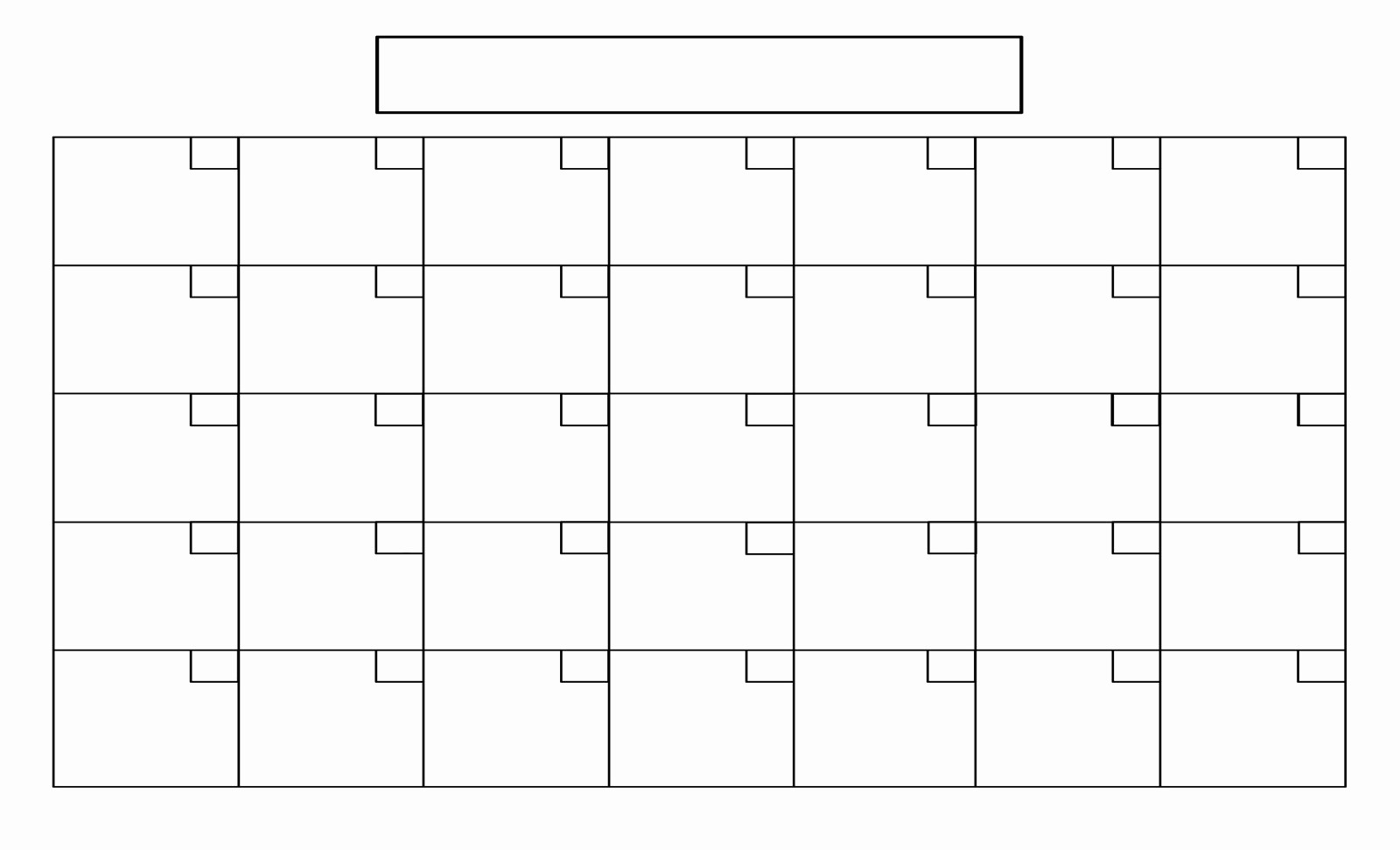 Fill In Calendar Template | Example Calendar Printable