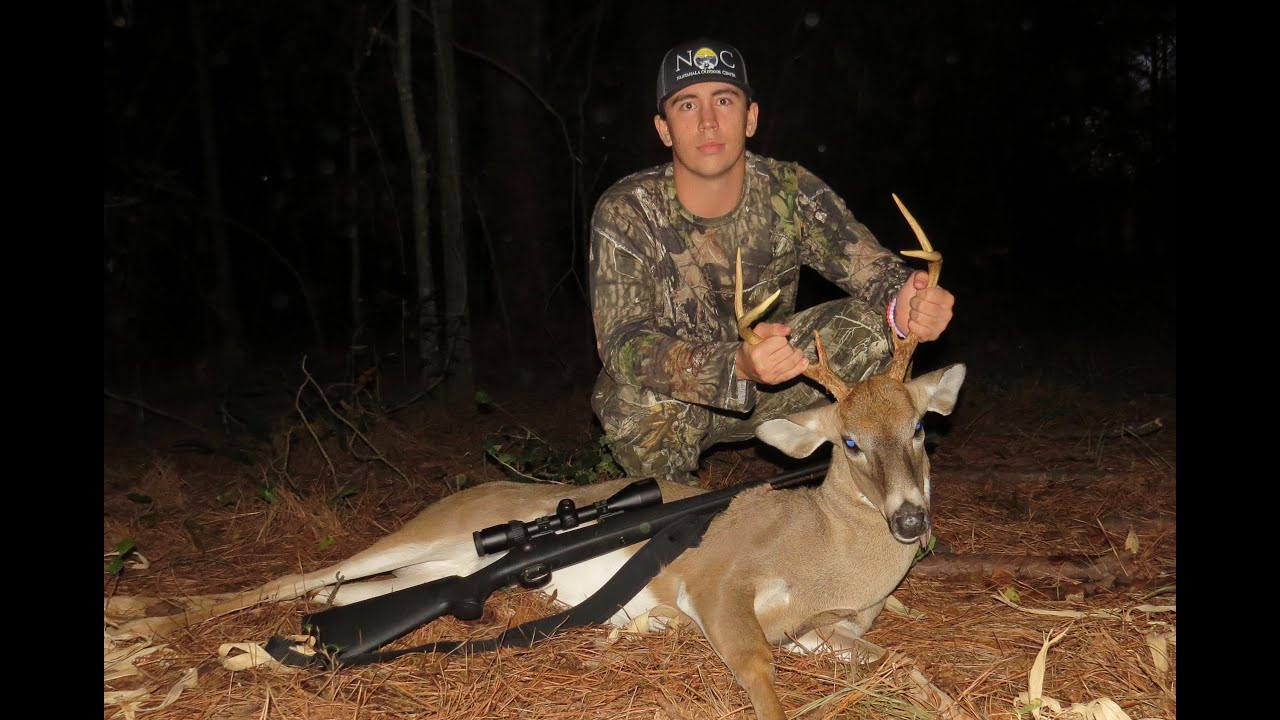 My First Buck (North Carolina Whitetail Deer Hunting