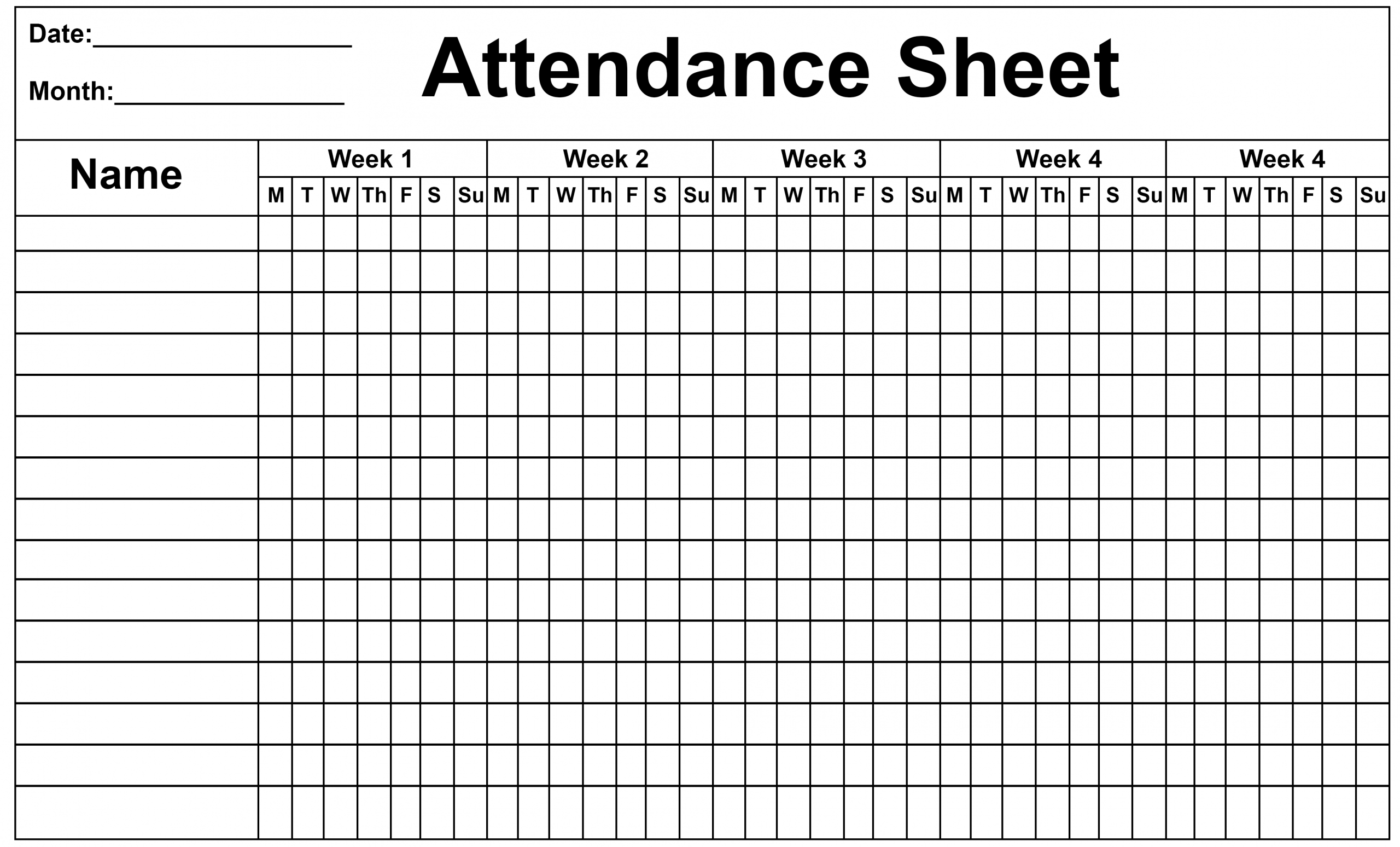 Pick 2020 Employee Attendance Calendar | Calendar