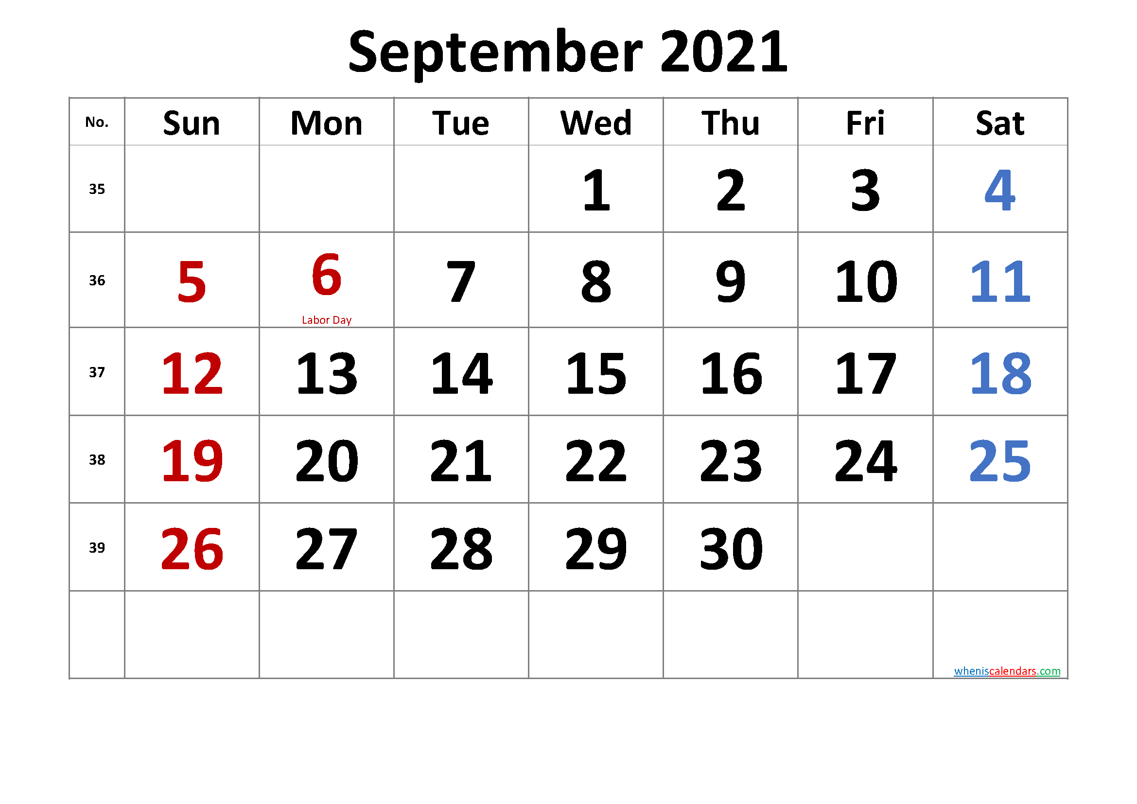 Printable April 2021 Calendar With Holidays - 6 Templates