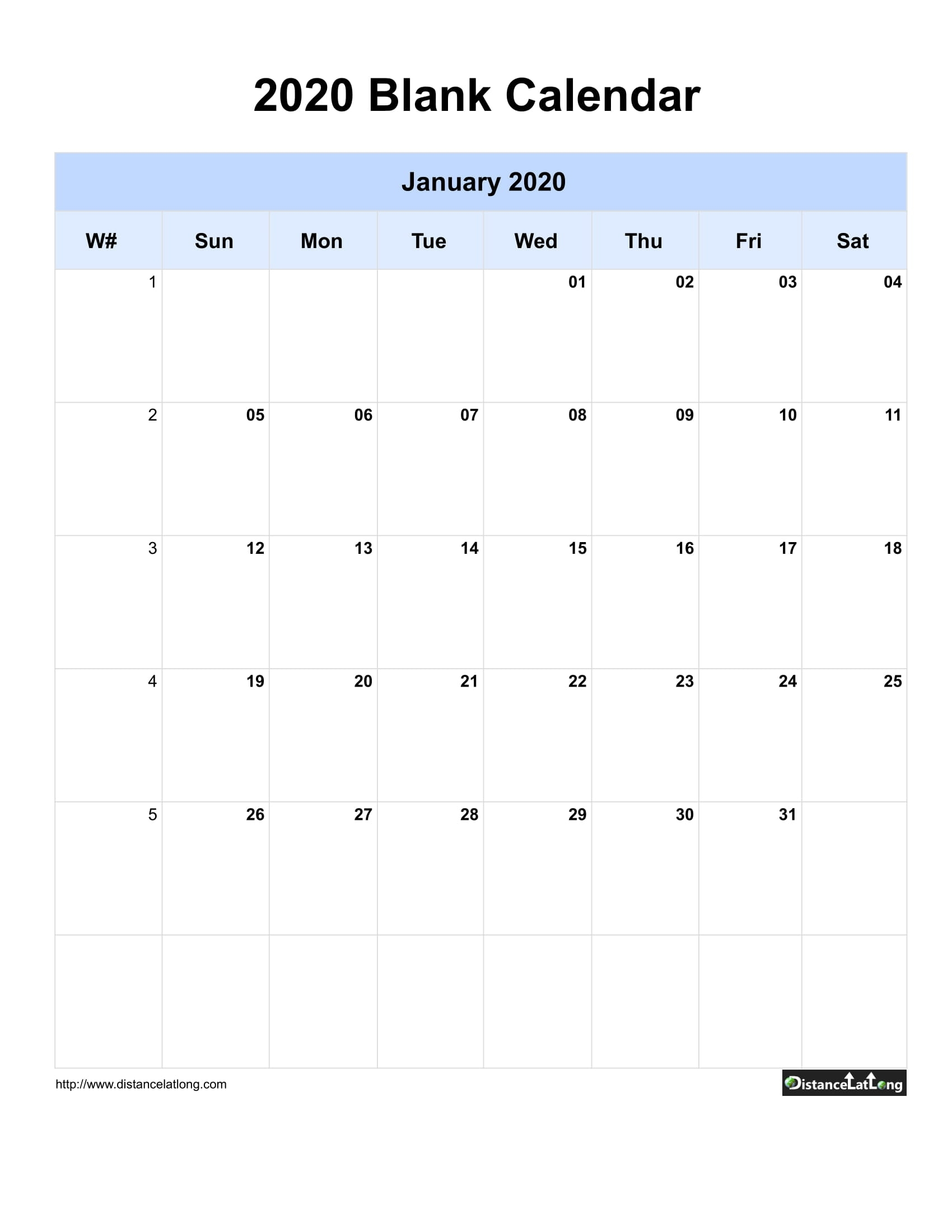 Printable Calendar Year Per Page | Ten Free Printable