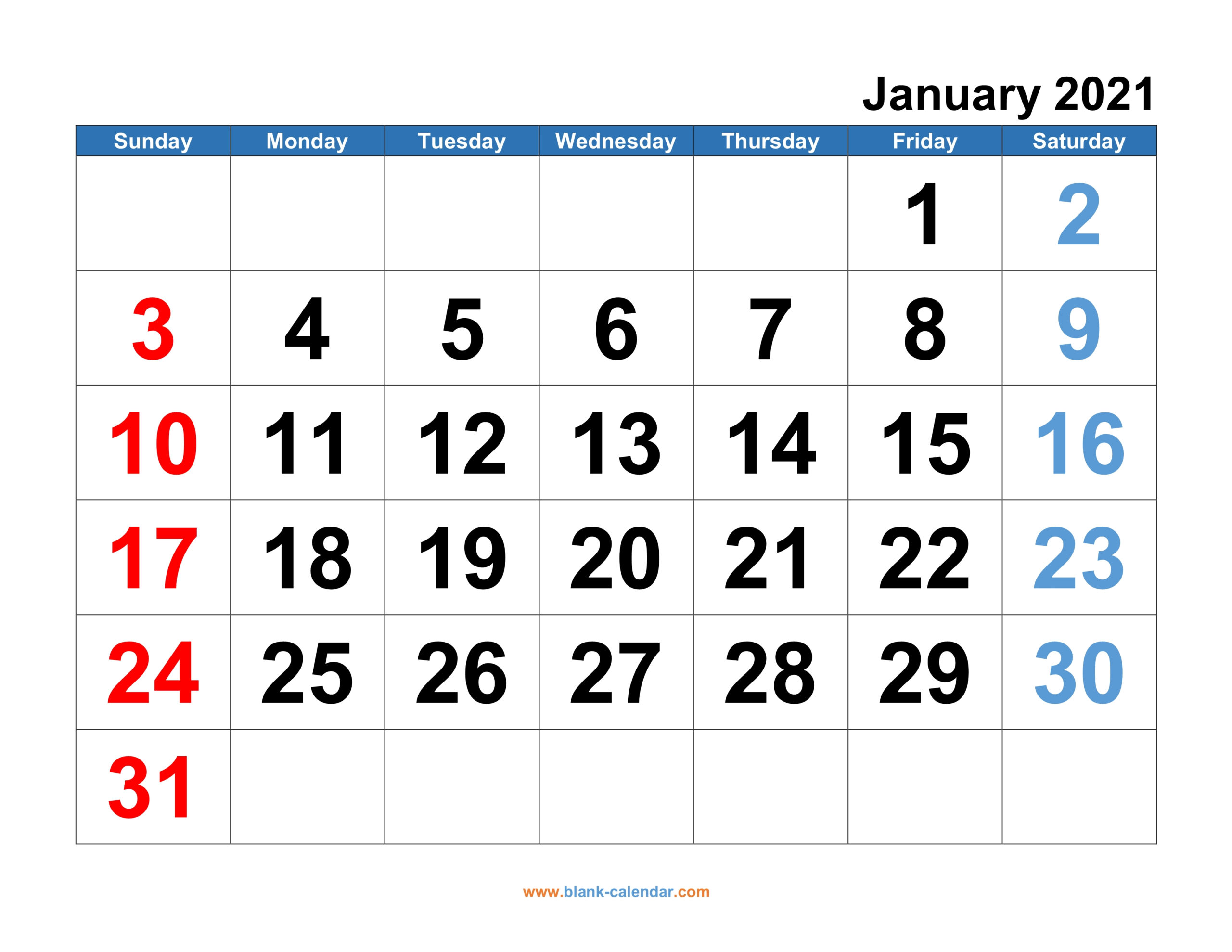 Printable Calendar 2021 Monthly That Can Be Edited ...