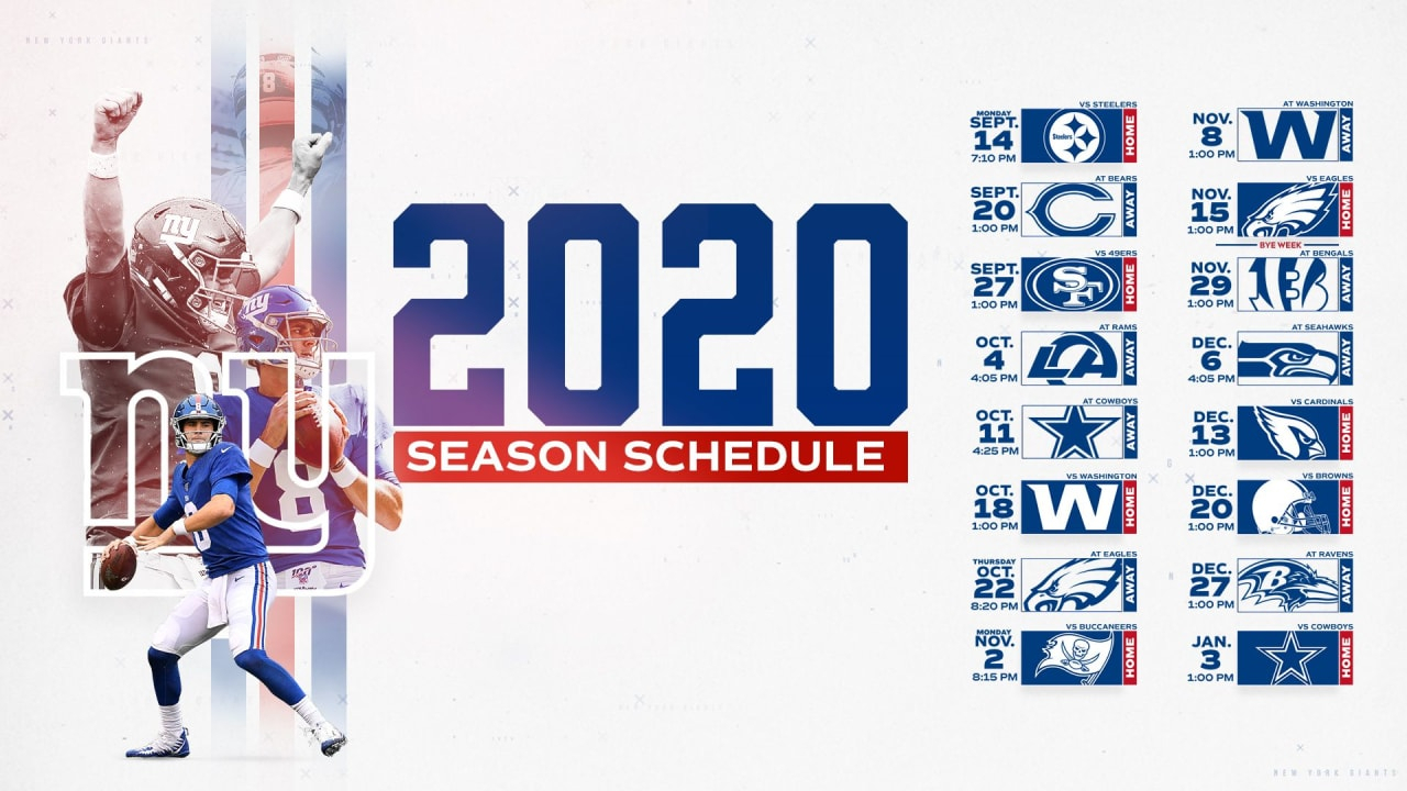 2020 Nfl Strength Of Schedule: Giants Have Seventh-Easiest Path