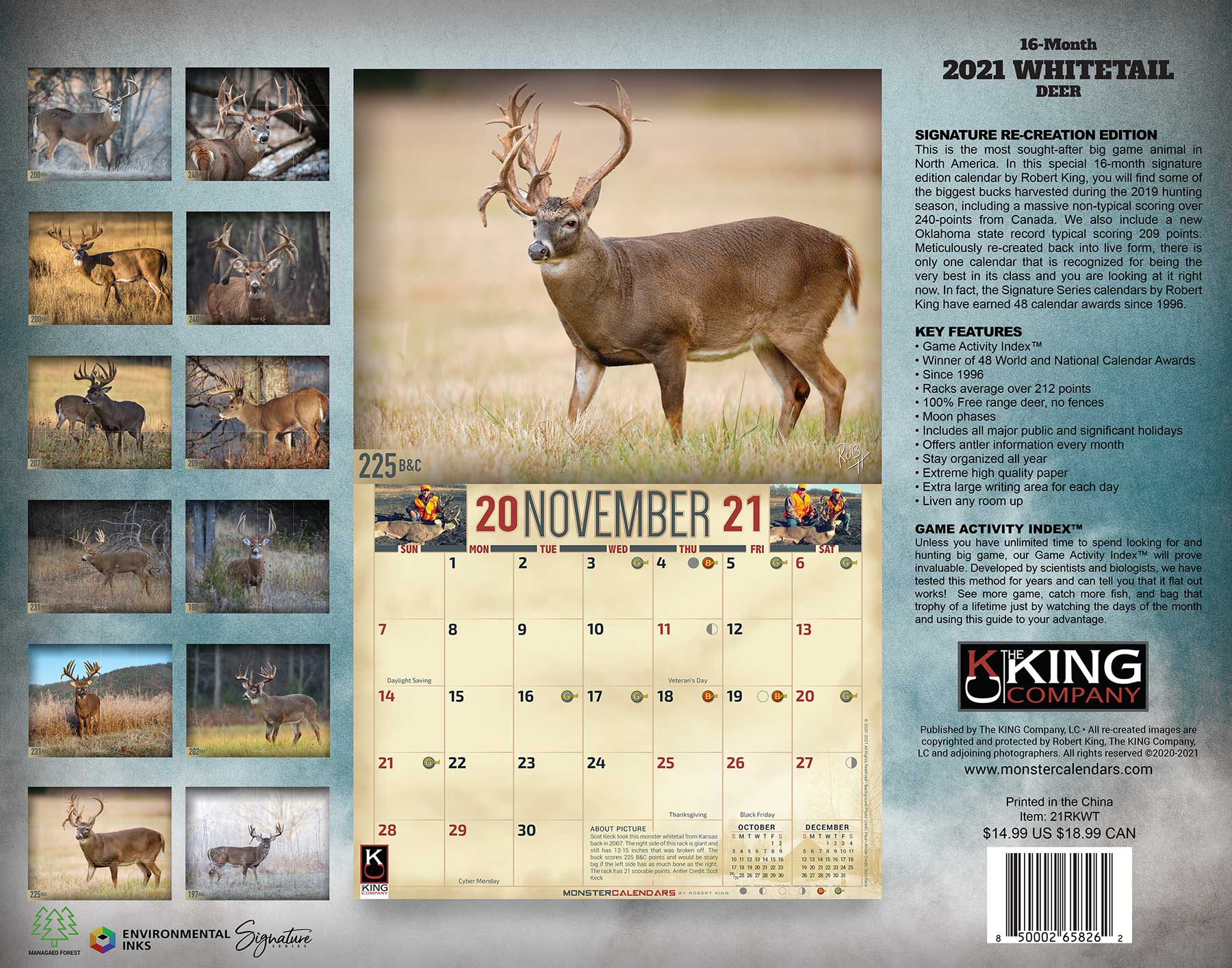 2021 Monster Whitetail Calendar