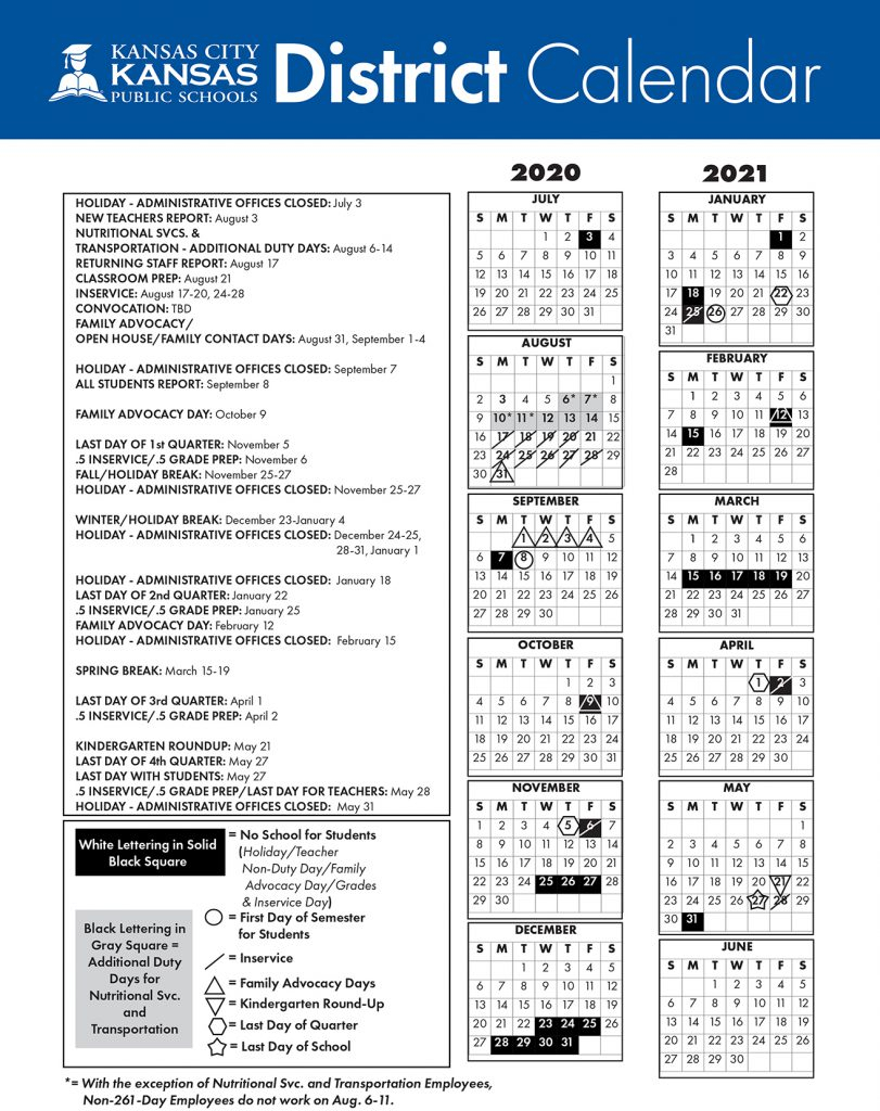 Board Approves Revisions To School Calendar - Kansas City