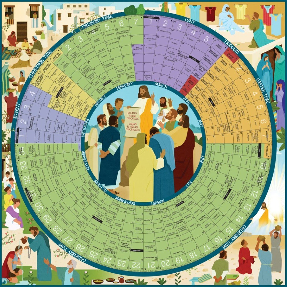 Episcopal Church Calendar And Colors - Calvarych-Sc