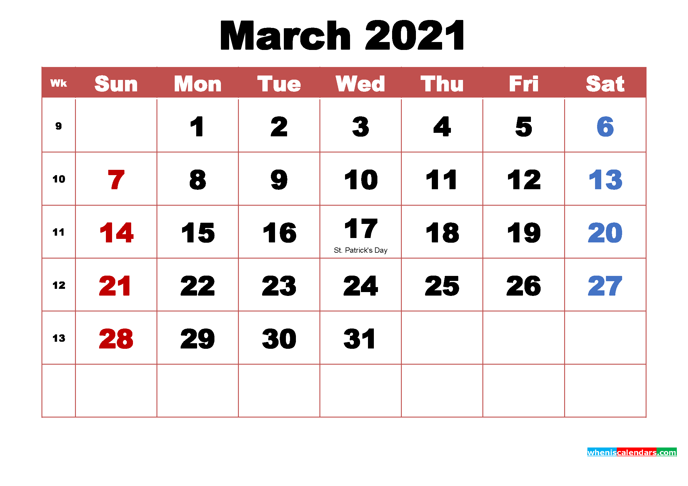 March 2021 Calendar Wallpapers - Top Free March 2021