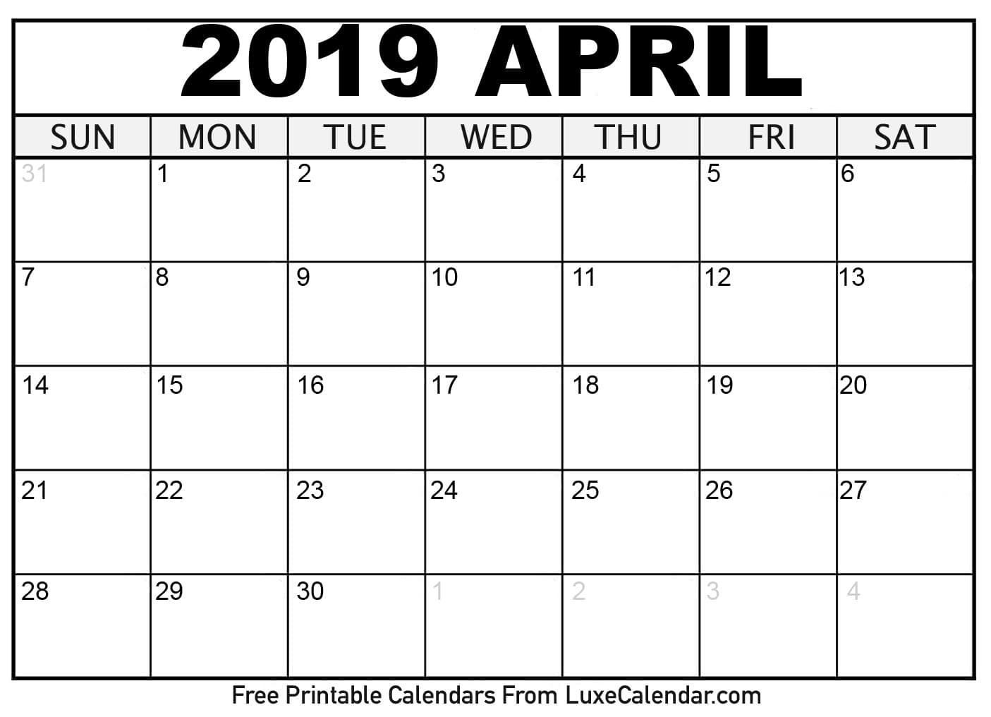 Perfect 8X11 Printable Monthly Calendar | Calendar Template