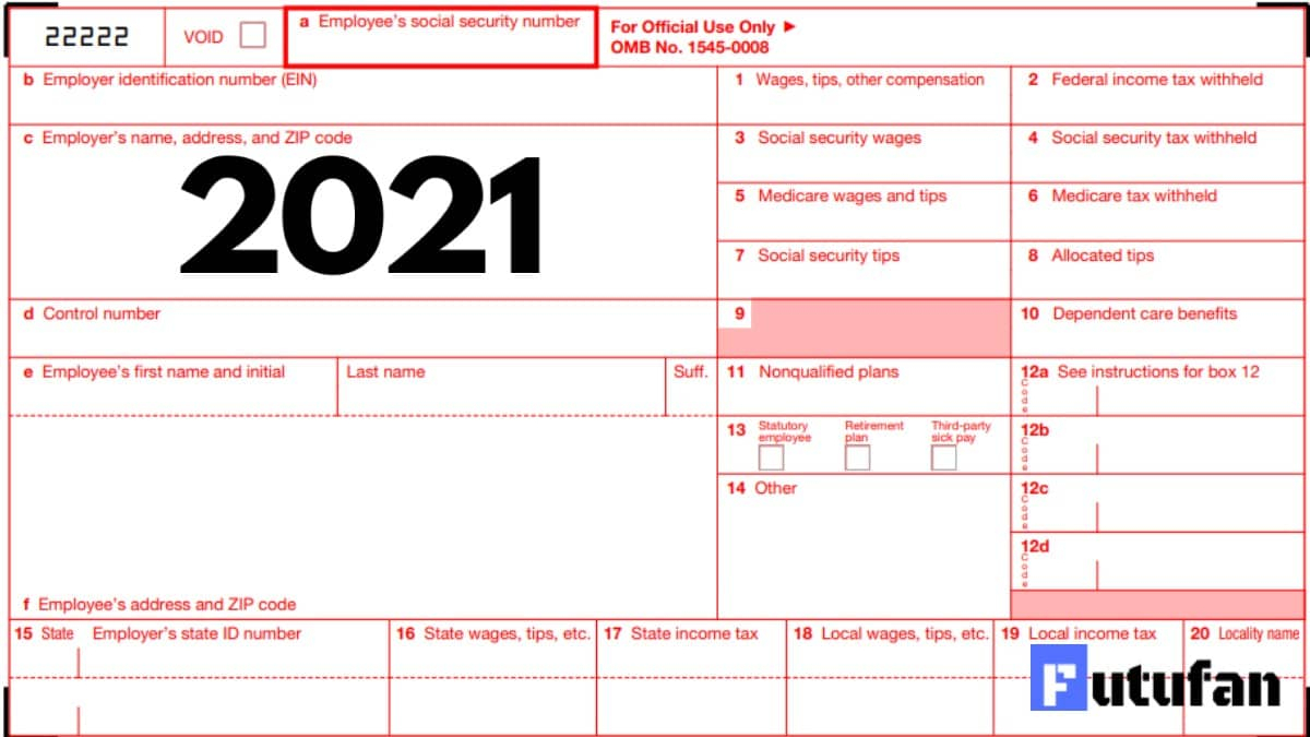 W2 Form 2021 - W-2 Forms