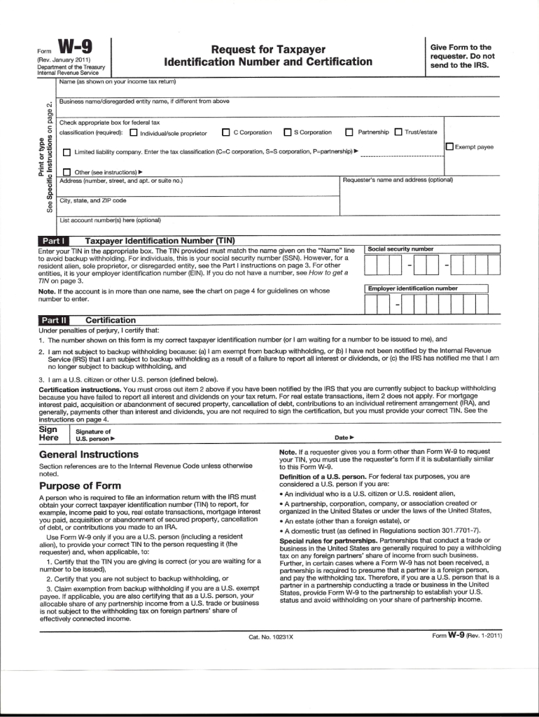 2024 W9 Form Fillable Irs Ree Lenora