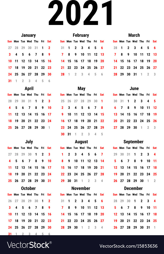 Monthly Calendar Printable 2021 Small Calendar Printables Free Blank