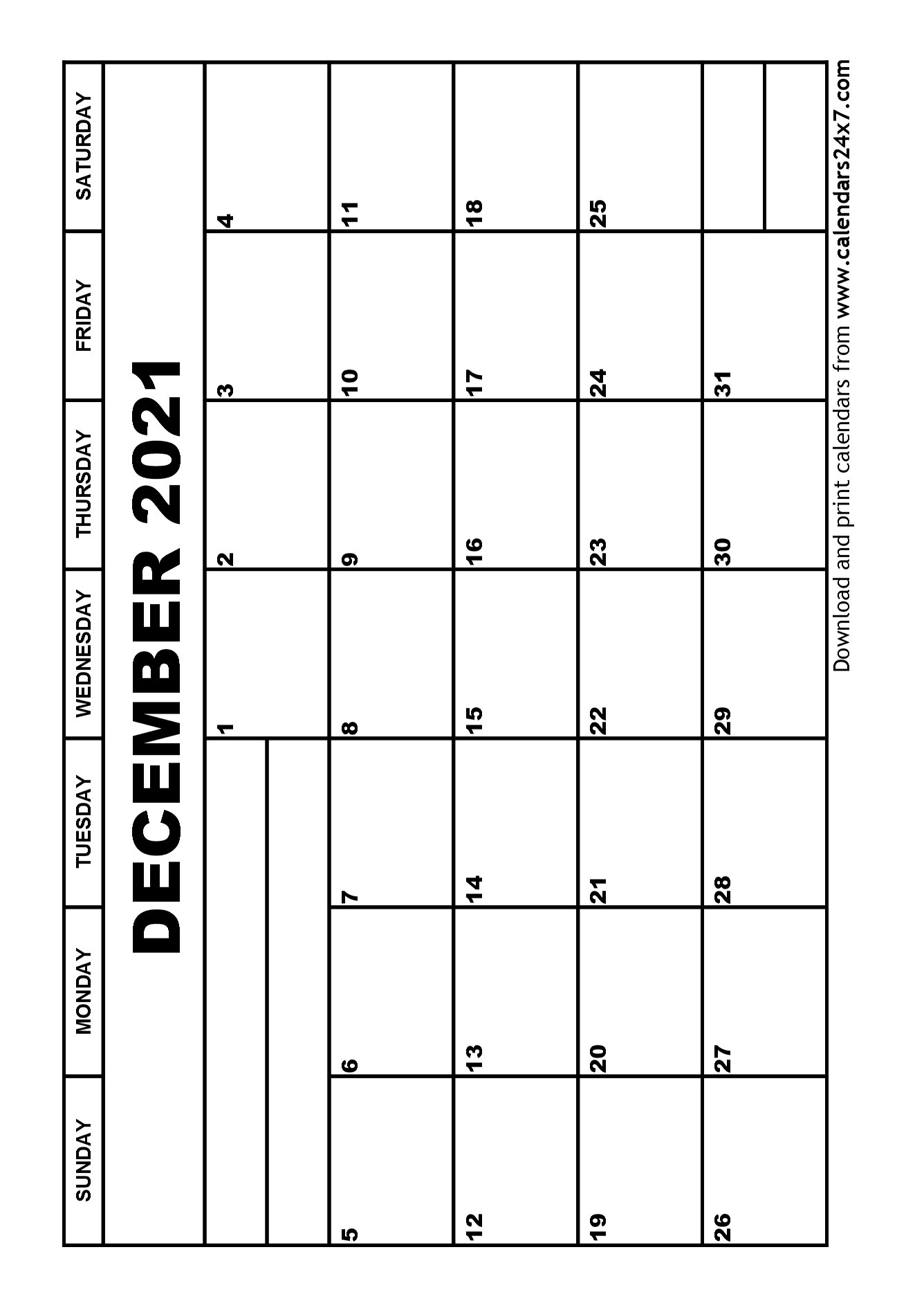December 2021 Calendar &amp; January 2022 Calendar