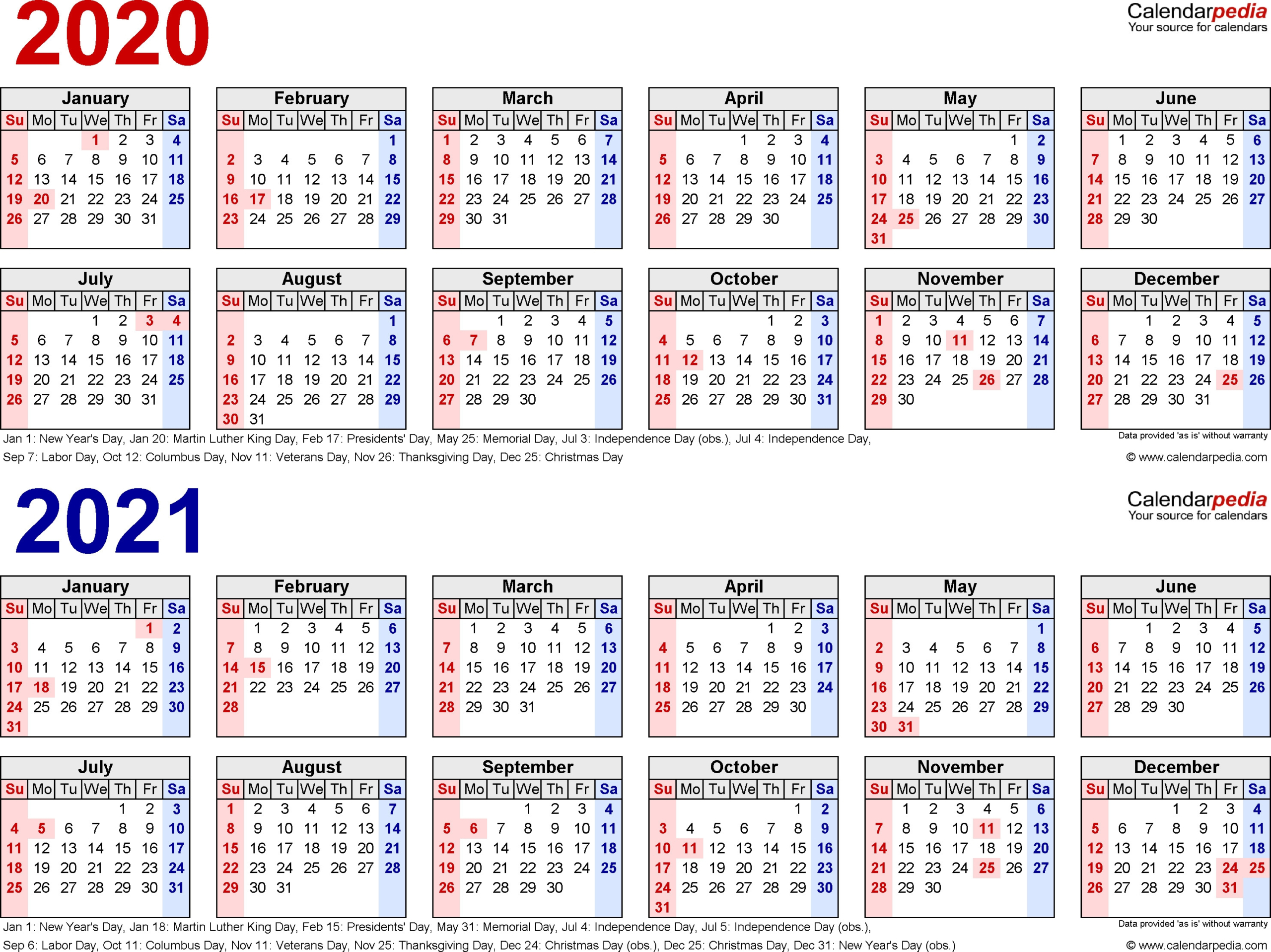 Depo Schedule For 2021 | Calendar Printables Free Blank