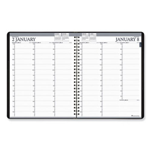 Doolittle Professional Weekly Calendar Planner, Black
