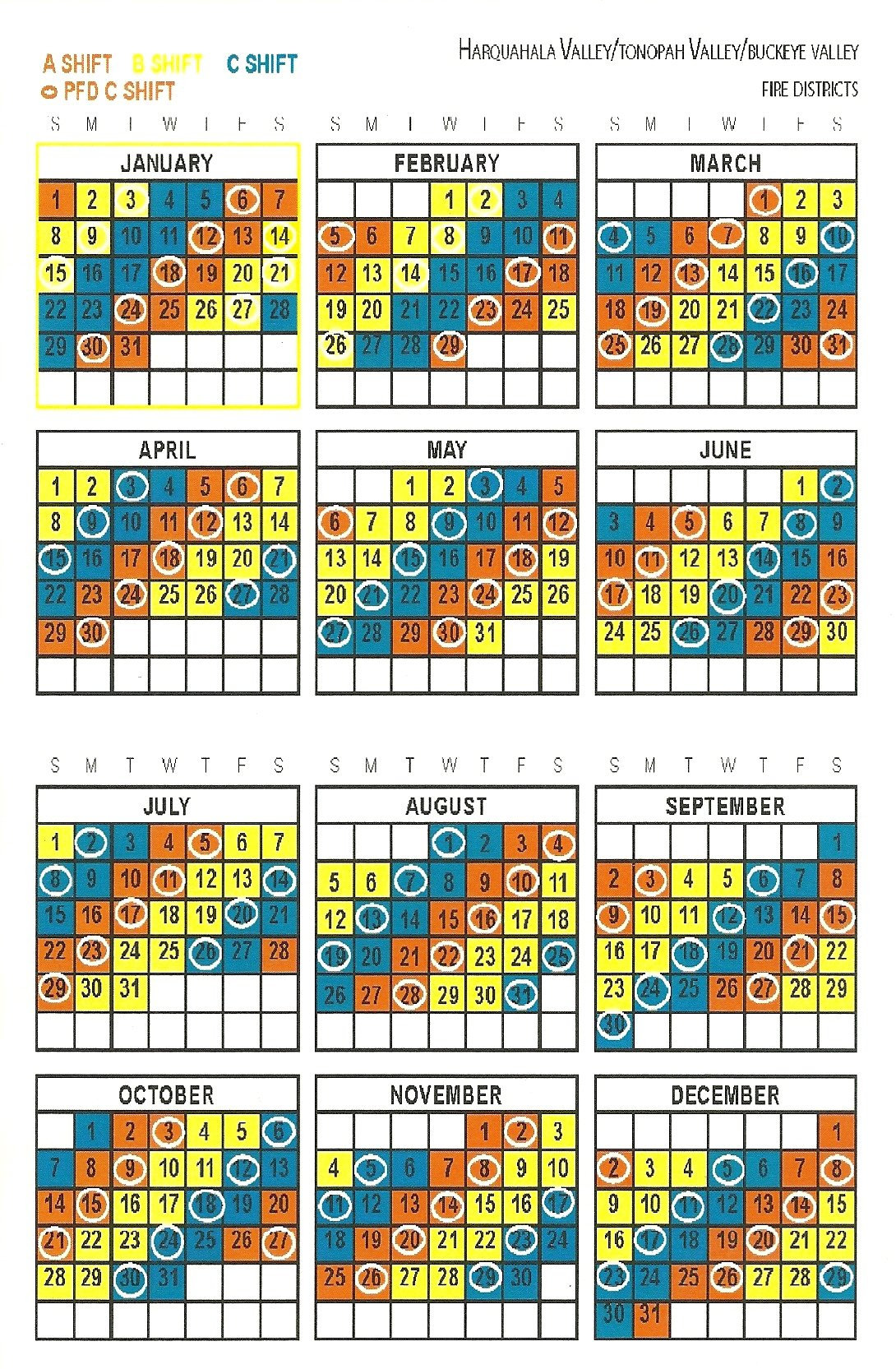 Houston Fire 2021 Shift Calendar Printable Calendar 2022 2023 Images 