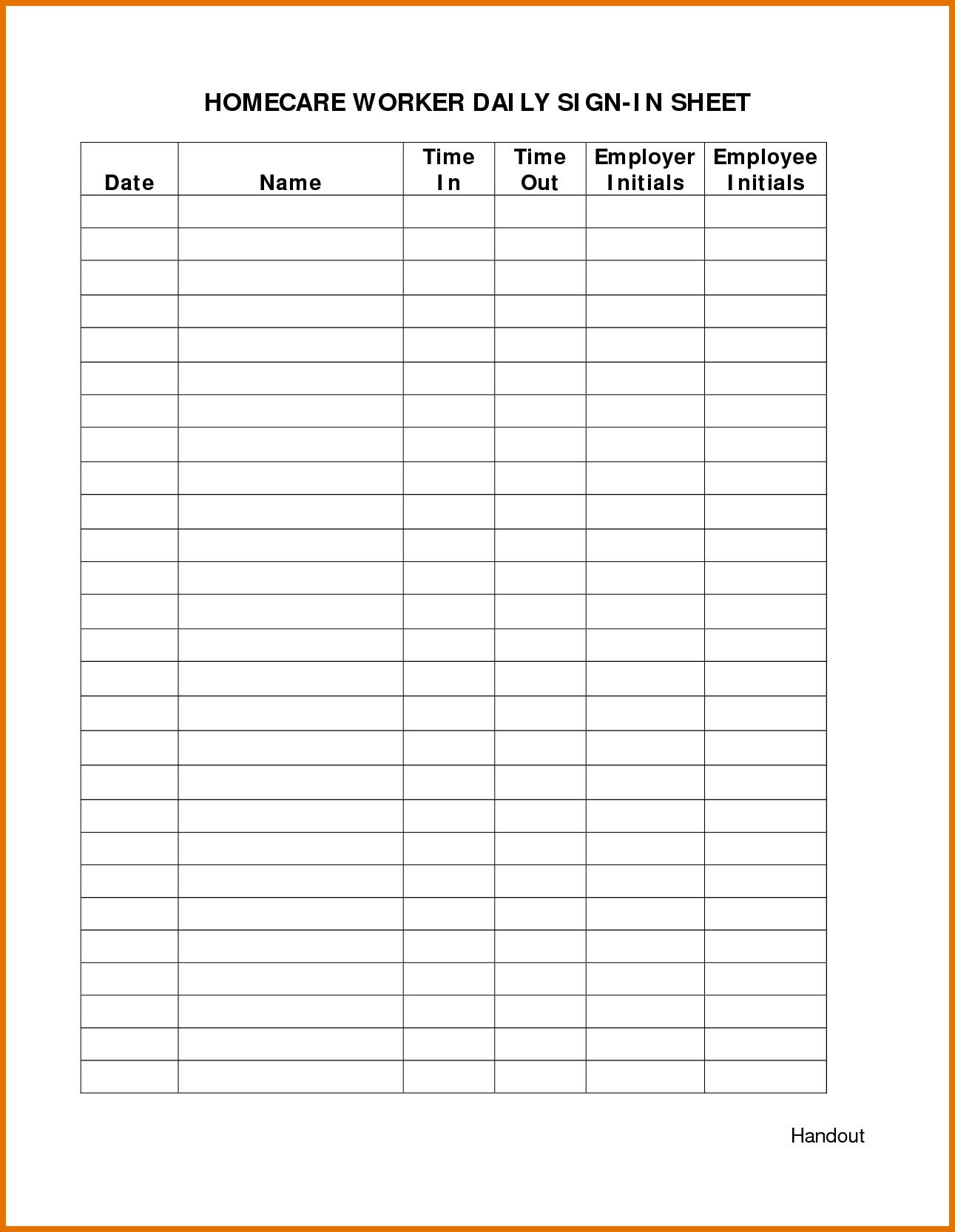Free Attendance Sheet Pdf 2021 - Template Calendar Design