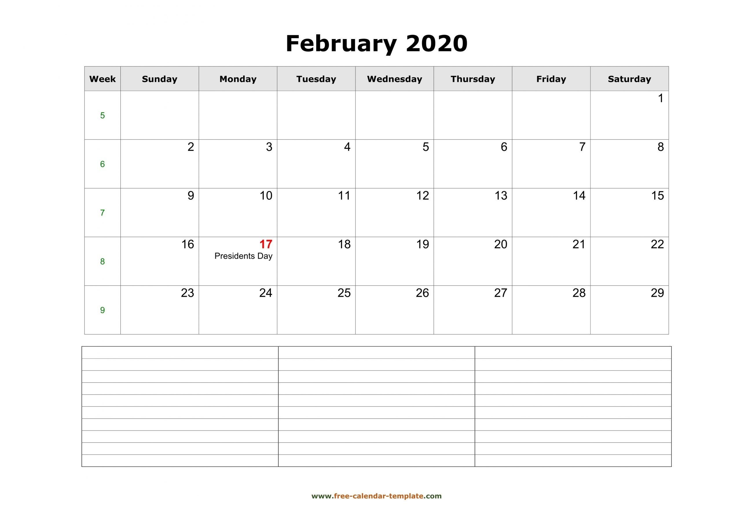 Monday Through Friday Appointment Calendar | Printable Calendar Template 2021