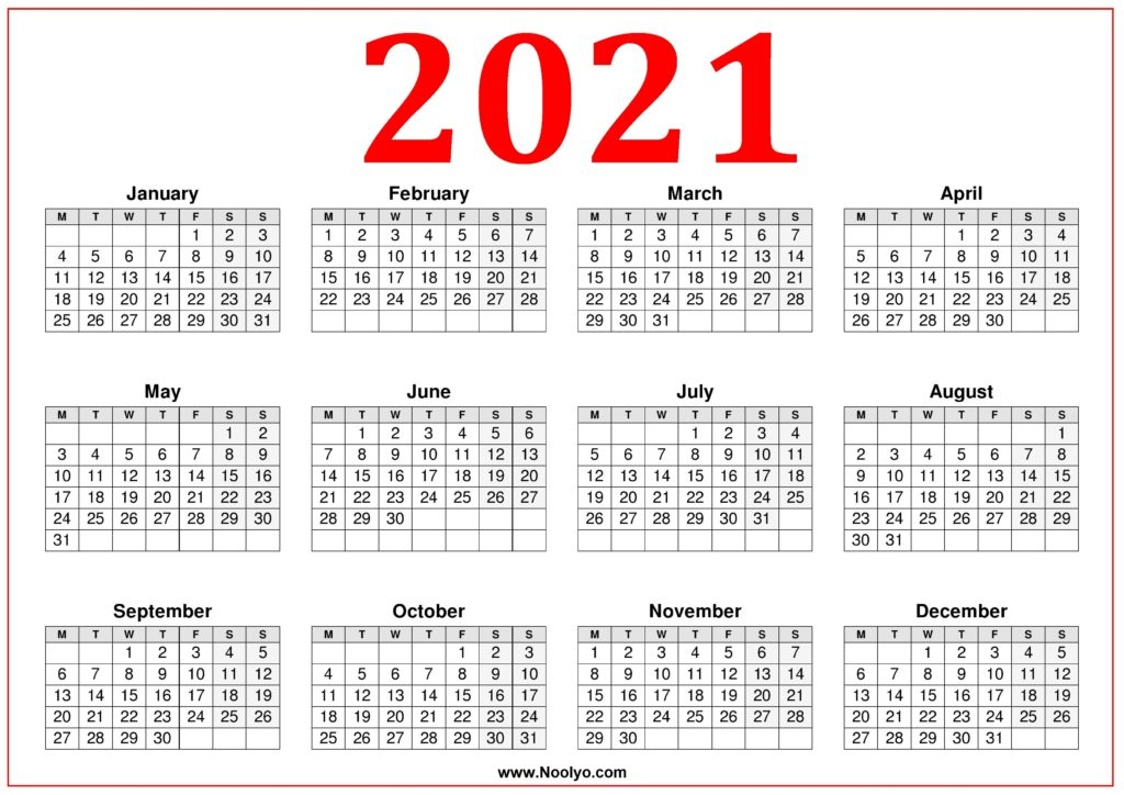 Printable 2021 Calendar Week Starting Friday | 2021 Calendar